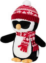 Frisco Holiday Penguin Plush Squeaky Dog Toy, Medium/Large