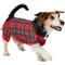 Show in main carousel: Frisco Christmas Plaid Dog & Cat Jersey PJs, Medium slide 1 of 11