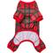 Show in main carousel: Frisco Christmas Plaid Dog & Cat Jersey PJs, X-Large slide 4 of 10