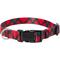 Show in main carousel: Frisco Holiday Plaid Print Polyester Dog Collar, Red, Medium slide 1 of 10