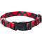 Show in main carousel: Frisco Holiday Plaid Print Polyester Dog Collar, Red, Small slide 1 of 11