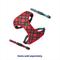 Show in main carousel: Frisco Holiday Plaid Print Polyester Dog Collar, Red, X-Small slide 5 of 10