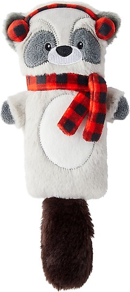 Show full view: Frisco Holiday Raccoon Kicker Plush Cat Toy with Catnip slide 1 of 6