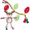 Show in main carousel: Frisco Holiday Reindeer + Holiday Lights Plush with Rope Squeaky Dog Toy, Medium/Large slide 1 of 8