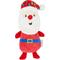 Show in main carousel: Frisco Holiday Santa & Snowman Reversible Plush Squeaky Dog Toy, Small/Medium slide 1 of 8