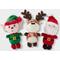 Show in main carousel: Frisco Holiday Santa's Helpers, 3 count, X-Small/Small + Holiday Hot Cocoa Hide & Seek Puzzle Plush Squeaky Dog Toy, Small/Medium slide 2 of 9