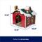 Show in main carousel: Frisco Holiday Santa's Workshop Cardboard Cat House slide 2 of 8