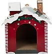 Show in main carousel: Frisco Holiday Santa's Workshop Cardboard Cat House slide 3 of 8