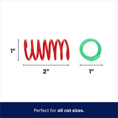 Show full view: Frisco Holiday Springs Cat Toy, 10 count slide 2 of 6