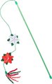 Frisco Holiday Winter Flowers Teaser Wand Cat Toy with Catnip