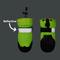 Show in main carousel: Frisco Hot Pavement Dog Boot, Green, Large, 2 count slide 6 of 10