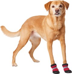 Frisco Hot Pavement Dog Boot, Red, Small, 2 count