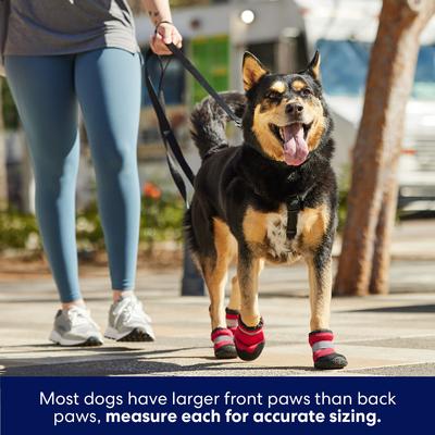 Show full view: Frisco Hot Pavement Dog Boot, Red, X-Large, 2 count slide 8 of 11