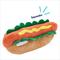 Show in main carousel: Frisco Hotdog Plush Squeaky Dog Toy, Small/Medium slide 4 of 8