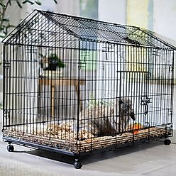 Frisco House Shaped Small Pet Wire Cage, 36-in