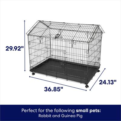Show full view: Frisco House Shaped Small Pet Wire Cage, 36-in slide 2 of 6