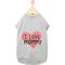 Show in main carousel: Frisco I Love Mommy Dog & Cat T-Shirt, Gray, X-Large slide 1 of 6