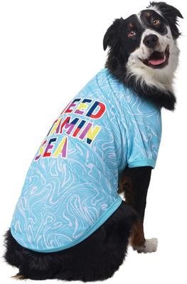 Show full view: Frisco I Need Vitamin Sea Dog & Cat T-Shirt, XXX-Large slide 3 of 8