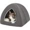 Show in main carousel: Frisco Igloo Covered Cat & Dog Bed, Gray slide 6 of 9