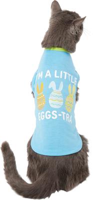 Show full view: Frisco I'm a Little Eggs-tra Dog & Cat T-Shirt, Small slide 3 of 9