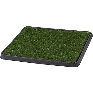 Frisco Indoor Dog Grass Potty Pad with Tray, 20 x 20-in