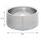 Show in main carousel: Frisco Insulated Non-Skid Flair Stainless Steel Dog & Cat Bowl, Medium: 6 cup, 1 count slide 3 of 10