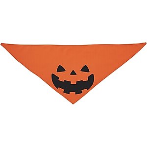 Frisco Jack O' Lantern Pumpkin Dog & Cat Bandana Costume, Medium/Large
