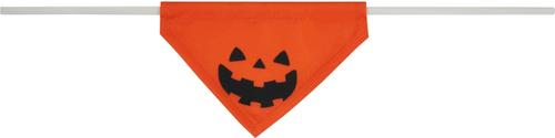 Show full view: Frisco Jack O' Lantern Pumpkin Small Pet Bandana, Orange slide 4 of 7