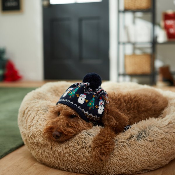 Frisco Jolly Snowman Dog & Cat Knitted Hat