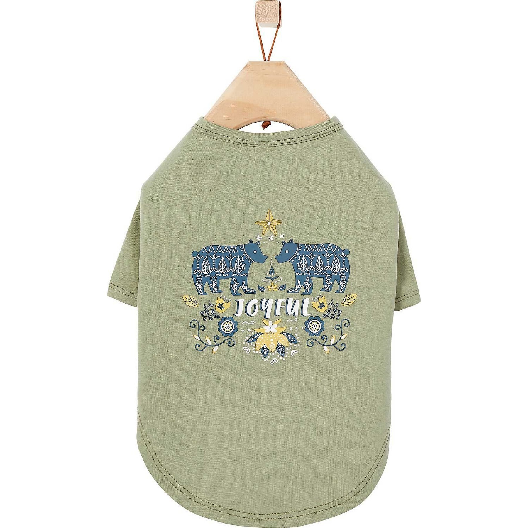 Frisco Joyful Hygge-Inspired Dog & Cat T-shirt, XX-Large