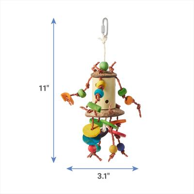 Show full view: Frisco Knotted Activity Cluster Bird Toy slide 2 of 6