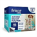 Frisco Large Charcoal Dog Training & Potty Pads, 22 x 23-in, Unscented, 150 count