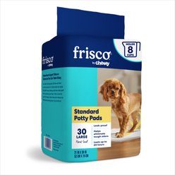 Frisco Large Dog Training & Potty Pads, 21 x 30-in, Floral Scented, 30 count