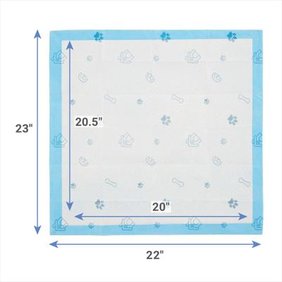 Show full view: Frisco Large Premium Dog Training & Potty Pads, 22 x 23-in, Unscented, 150 count, Paws & Bones slide 3 of 11