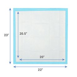 Frisco Large Premium Dog Training & Potty Pads, 22 x 23-in, Unscented, 20 count slide 2 of 9