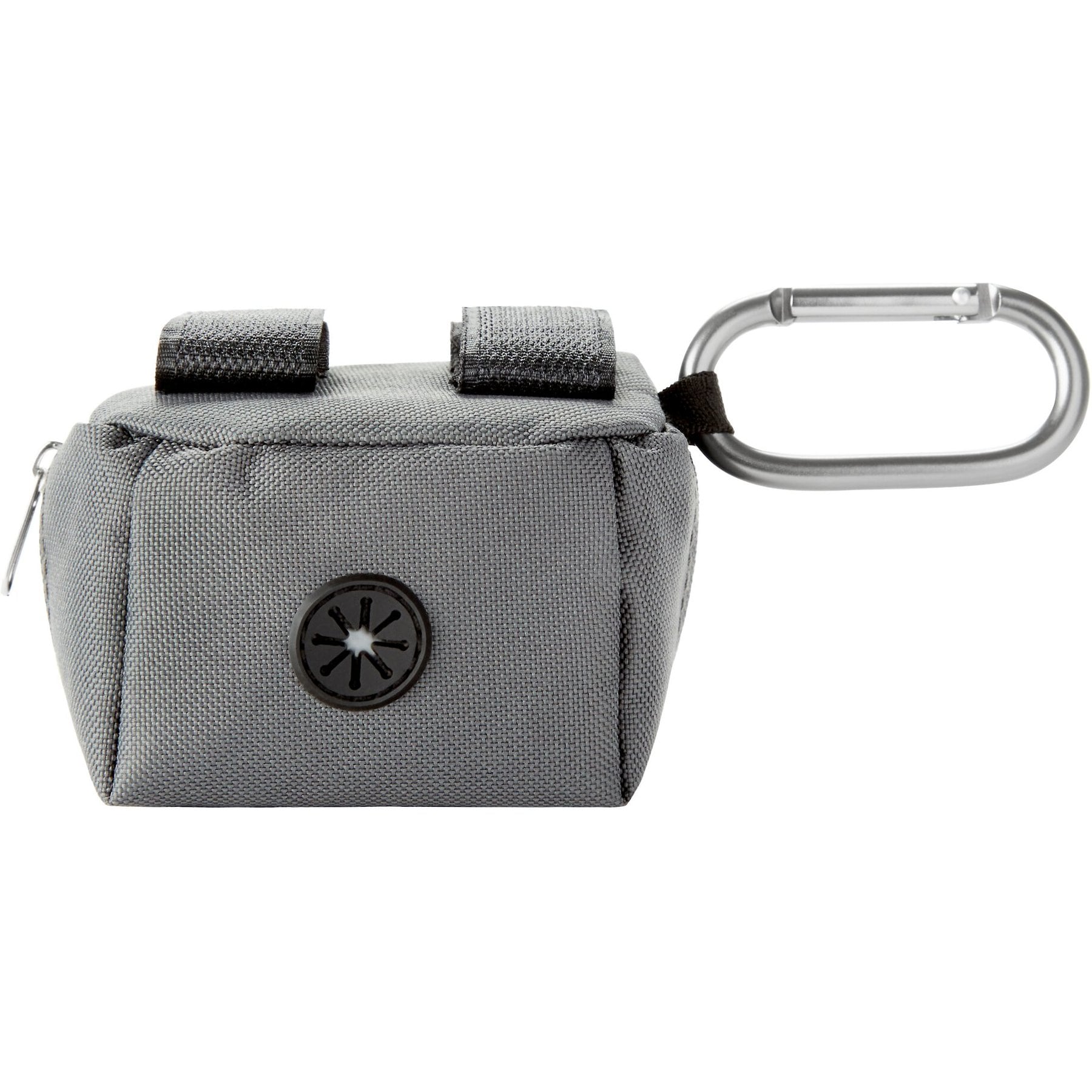 Frisco Large Size Dog Poop Bags with Fabric Dispenser, Gray