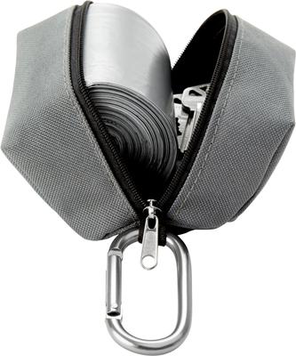 Show full view: Frisco Large Size Dog Poop Bags with Fabric Dispenser, Gray slide 7 of 10