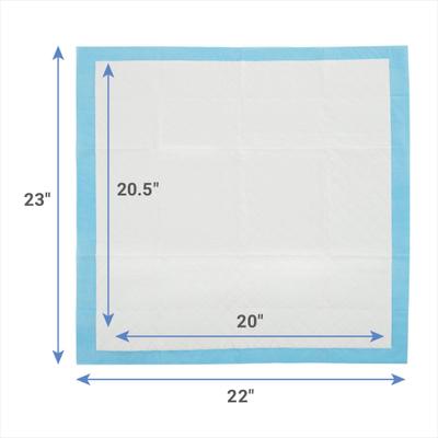 Show full view: Frisco Large Ultra Premium Non-Skid Dog Training & Potty Pads, 22 x 23-in, Unscented, 150 count slide 3 of 11