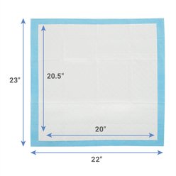 Frisco Large Ultra Premium Non-Skid Dog Training & Potty Pads, 22 x 23-in, Unscented, 50 count slide 2 of 9
