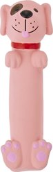 Frisco Latex Squeaky Puppy Toy, Pink, X-Small/Small