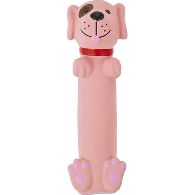 Frisco Frisco Latex Squeaky Puppy Toy, Pink, X-Small/Small