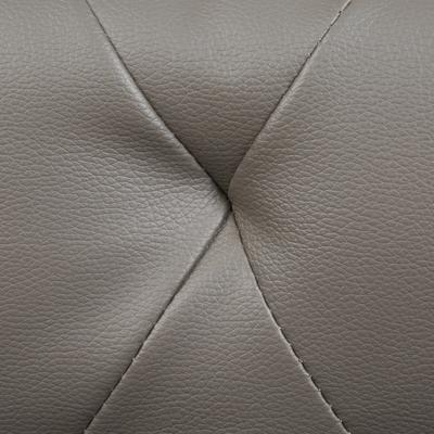 Show full view: Frisco Leatherette Tufted Sofa Cat & Dog Bed, Dark Gray, Large slide 3 of 4