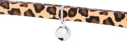 Frisco Leopard Print Cat Collar, 8 to 12-in neck, 3/8-in wide slide 2 of 5