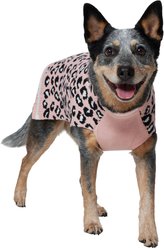 Frisco Leopard Print Dog & Cat Sweater, Pink, X-Large