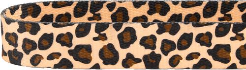 Show full view: Frisco Leopard Print Polyester Dog Collar, Large: 18 to 26-in neck, 1-in wide slide 3 of 5