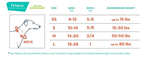 Show full view: Frisco Leopard Print Polyester Dog Collar, XS: 8 to 12-in neck, 5/8-in W slide 3 of 6