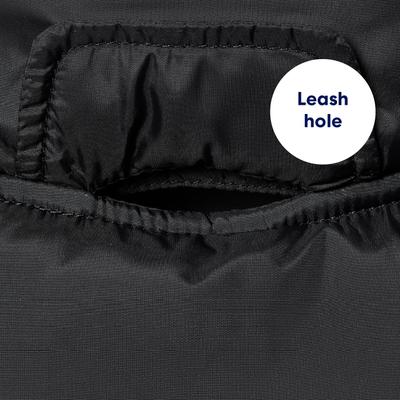 Show full view: Frisco Lightweight Basic Dog & Cat Puffer, Black, X-Large slide 5 of 10