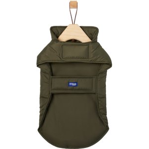 Frisco Lightweight Basic Dog & Cat Puffer, Green, X-Small