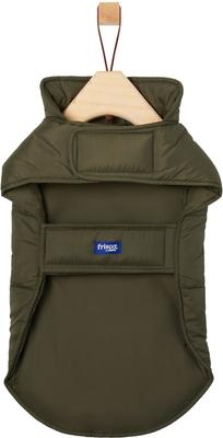 Show full view: Frisco Lightweight Basic Dog & Cat Puffer, Green, X-Small slide 6 of 12