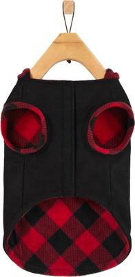 Show full view: Frisco Lightweight Classic Dog & Cat Coat, Red, Large slide 4 of 8